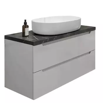 Тумба с раковиной BelBagno ETNA100BL-KEPMNO-1084-SET