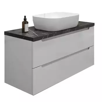Тумба с раковиной BelBagno ETNA100BL-KEPMNO-1302-SET