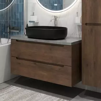 Тумба с раковиной BelBagno ETNA100RW-KEPMGL-1084H301-SET матовая