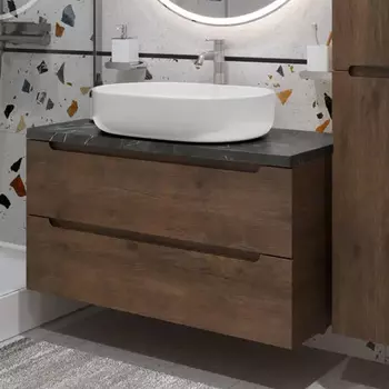 Тумба с раковиной BelBagno ETNA100RW-KEPMNO-1084-SET матовая