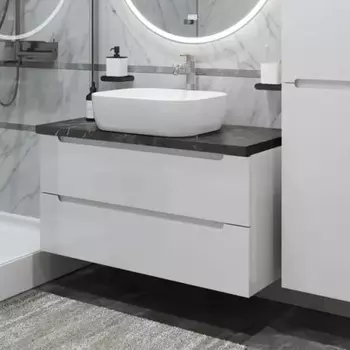 Тумба с раковиной BelBagno ETNA80BL-KEPMNO-1302-SET