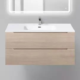 Тумба с раковиной BelBagno Etna 1000-2C-SO-RG-P Rovere Grigio