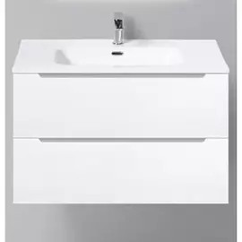 Тумба с раковиной BelBagno Etna 900-2C-SO-BL-P Bianco Lucido