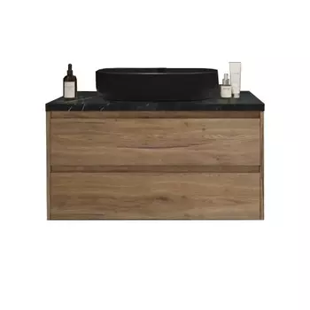 Тумба с раковиной BelBagno KRAFT100RNN-KEPMNO-1084-H301-SET матовая