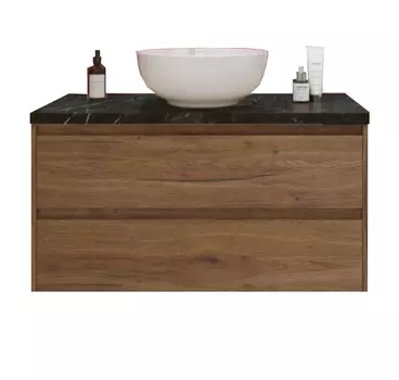 Тумба с раковиной BelBagno KRAFT80RT-KEPMNO-1077-SET матовая