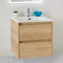 Тумба с раковиной BelBagno Kraft 39-500/390-2C-SO-RNN Rovere Nebrasca Nature