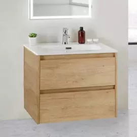 Тумба с раковиной BelBagno Kraft 39-600/390-2C-SO-RNN Rovere Nebrasca Nature