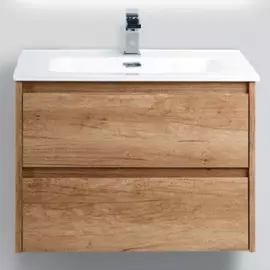 Тумба с раковиной BelBagno Kraft 800-2C-SO-RNN Rovere Nebrasca Nature