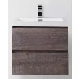 Тумба с раковиной BelBagno Luce 600-2C-SO-PT Stone (камень)