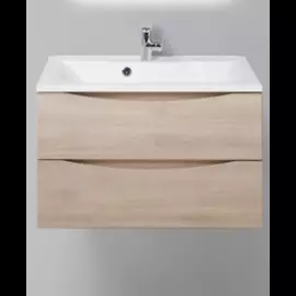 Тумба с раковиной BelBagno Marino 750-2C-SO-RG-P Rovere Grigio