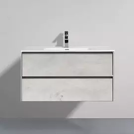 Тумба с раковиной BelBagno Pietra 1000-2C-SO-ST Stucco Cemento Leggero