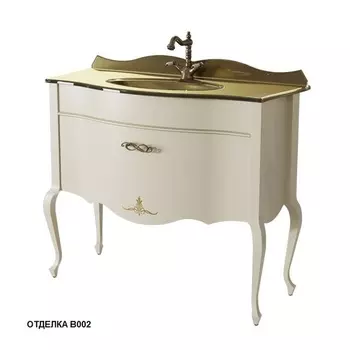 Тумба с раковиной Caprigo Бурже 100 цвет B002