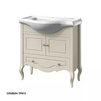 Тумба с раковиной Caprigo Верона 80 две двери, один ящик цвет L813