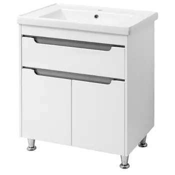 Тумба с раковиной Cerutti Эмилия grey 70