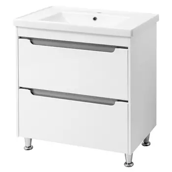 Тумба с раковиной Cerutti Эмилия grey 80