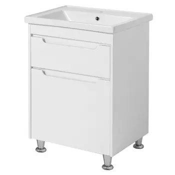 Тумба с раковиной Cerutti Эмилия white 60