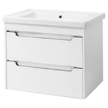 Тумба с раковиной Cerutti Эмилия white 70 подвесная