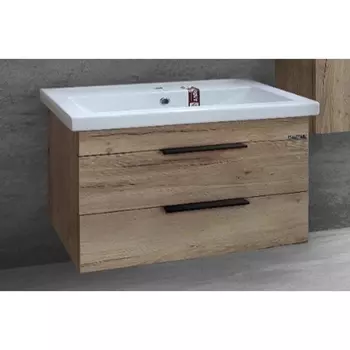 Тумба с раковиной Grossman Форта 70 дуб галифакс