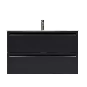 Тумба с раковиной Inda Piccadilly 100MG Kona графит