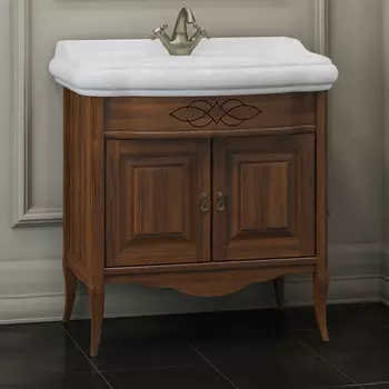 Тумба с раковиной Opadiris Лоренцо 80 светлый орех