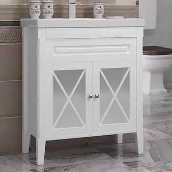 Тумба с раковиной Opadiris Палермо 80 белый