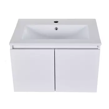 Тумба с раковиной Orange Квадро 61,5 KV-60TUW+Ra