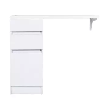 Тумба с раковиной Orange Optima OP-40TUW+RAL левая