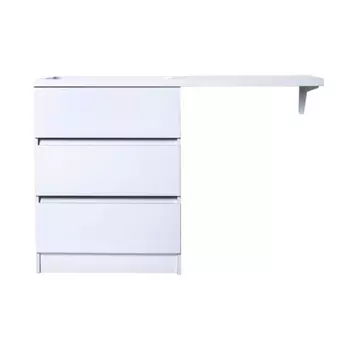 Тумба с раковиной Orange Optima OP-70TUW+RAL левая