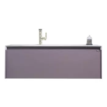 Тумба с раковиной Orans BC-4060-1200L лиловая матовая