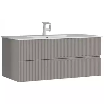 Тумба с раковиной Orka Moonlight 120 5001508 бежевый матовый