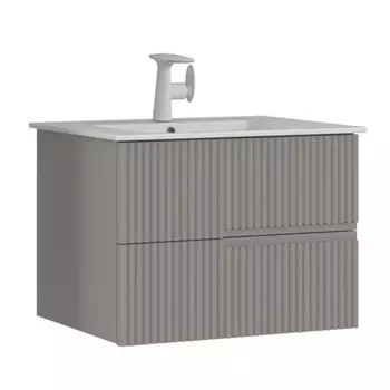 Тумба с раковиной Orka Moonlight 71 5001496 бежевый матовый