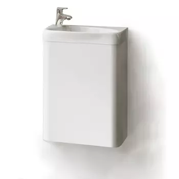 Тумба с раковиной Raval Bionica 40 белая