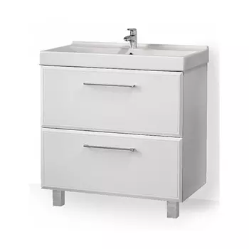 Тумба с раковиной Raval Fest 80 белая