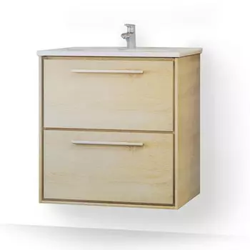 Тумба с раковиной Raval Frame 60 дуб сонома