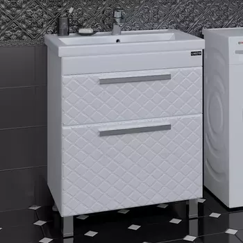 Тумба с раковиной СанТа Калипсо 70 напольная