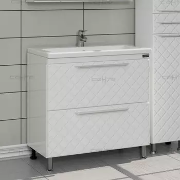 Тумба с раковиной СанТа Калипсо 80 напольная