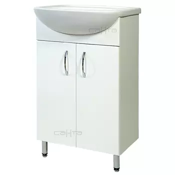 Тумба с раковиной СанТа Сити 50 без ящиков