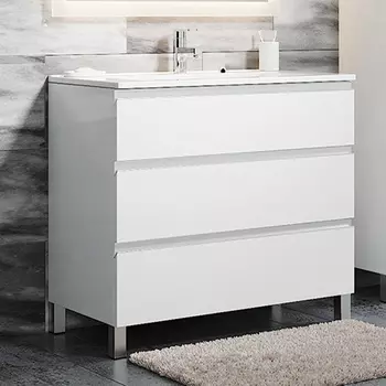 Тумба под раковину Санвит Авеню-3 70 белая