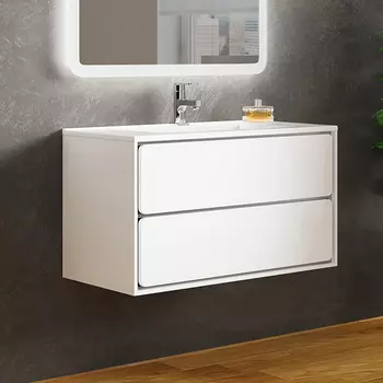 Тумба под раковину Санвит Бруно-2 100 белая