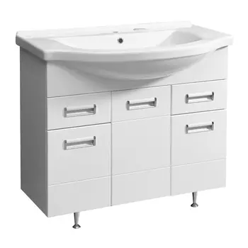 Тумба с раковиной Stella Polar Фиора 90