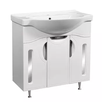 Тумба с раковиной Stella Polar Сильва 80