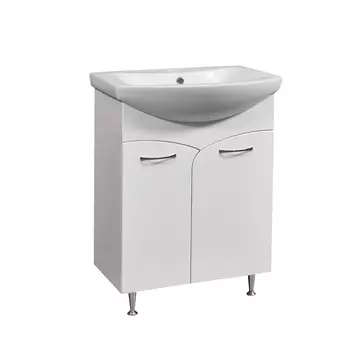 Тумба с раковиной Stella Polar Волна 60