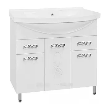 Тумба с раковиной Style Line Венеция 90 белый