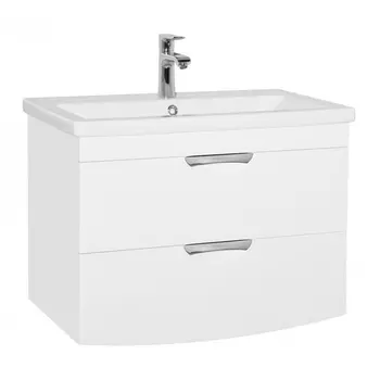 Тумба с раковиной Style Line Жасмин 2 80 Люкс Plus белая