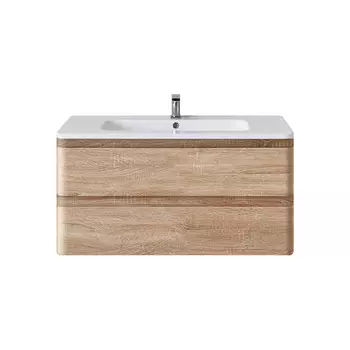 Тумба с раковиной Vincea Alba 100 W.Oak