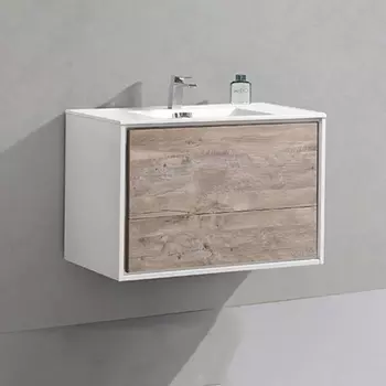 Тумба с раковиной Vincea Alessia 90 N.Wood