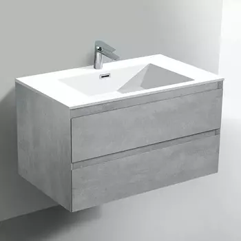 Тумба с раковиной Vincea Luka 80 Cement