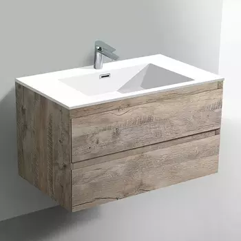 Тумба с раковиной Vincea Luka 80 N.Wood