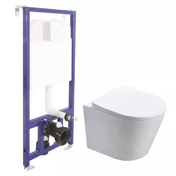 Унитаз Gid TR2130WM с инсталляцией Berges Novum