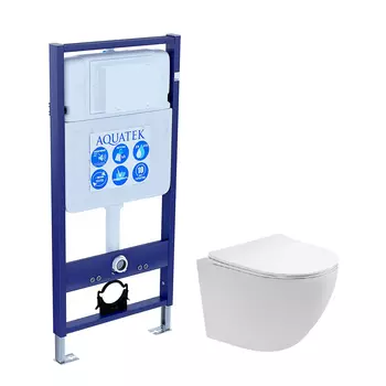 Унитаз с инсталляцией Акватек Европа SET AQUATEK ЕВРОПА T